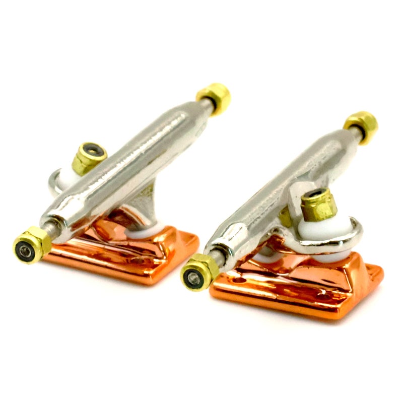 RACOFSB V3 Fingerboard Trucks 29mm 32mm 34mm 36mm (32mm, Rose Gold) - Image 1